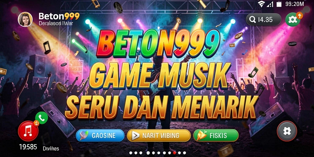 Tampilan gameplay BETON999 yang menarik dan interaktif.