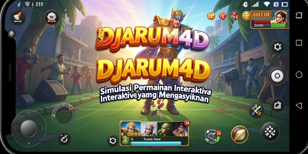 Tampilan gameplay DJARUM4D yang menarik dan interaktif.