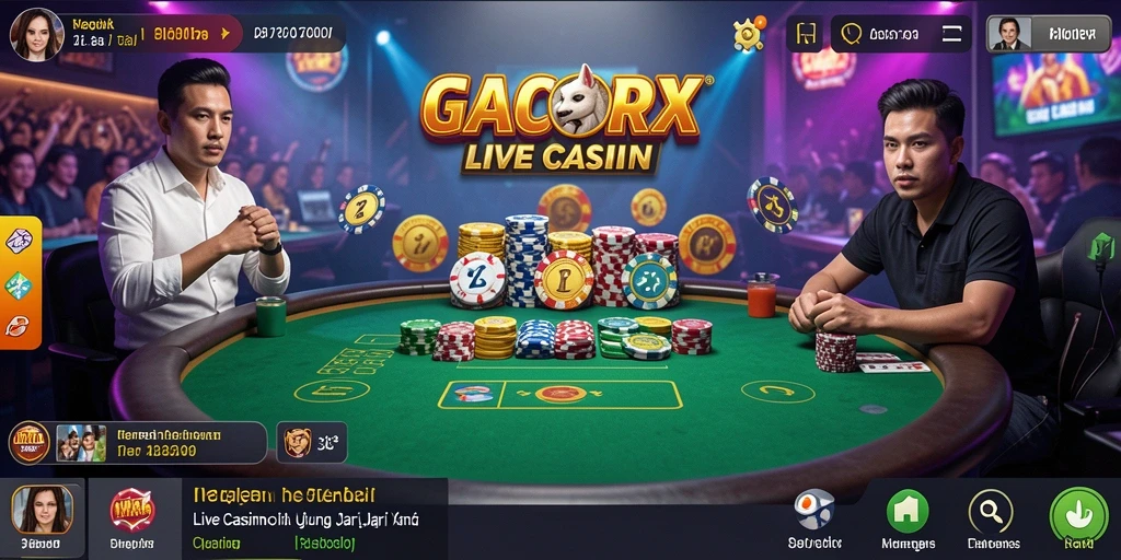 Tampilan gameplay GACORX yang menarik dan interaktif.