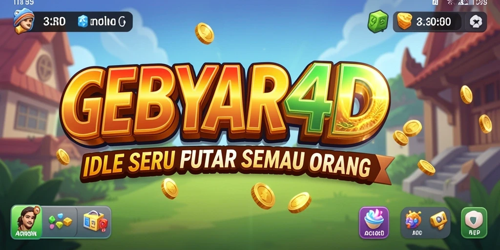 Tampilan gameplay GEBYAR4D yang menarik dan interaktif.