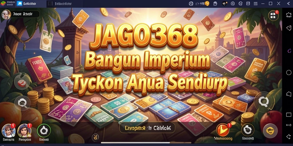 Screenshot utama menampilkan gameplay JAGO368 yang seru dan interaktif.