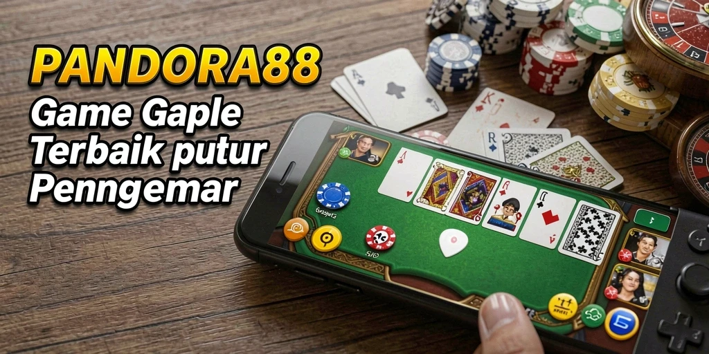 Screenshot PANDORA88 menampilkan gameplay Gaple yang seru dan interaktif.