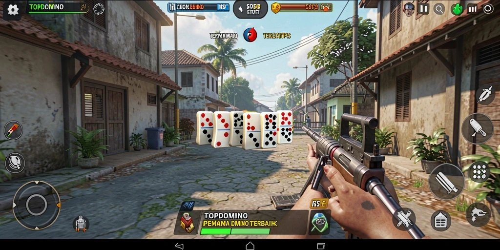 Gameplay menarik TOPDOMINO yang mengasyikkan di kategori TPS.