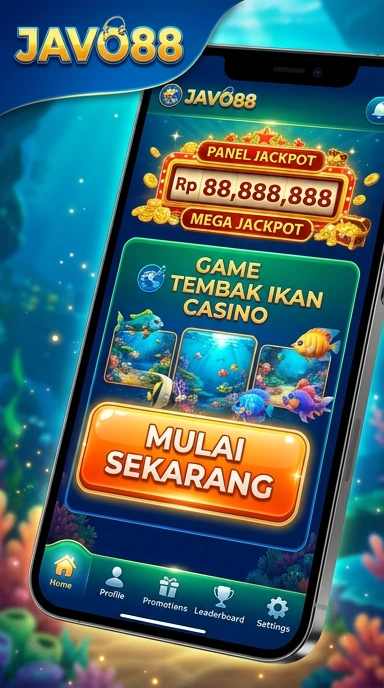 Tampilan antarmuka javo88 yang bersih dan sederhana.
